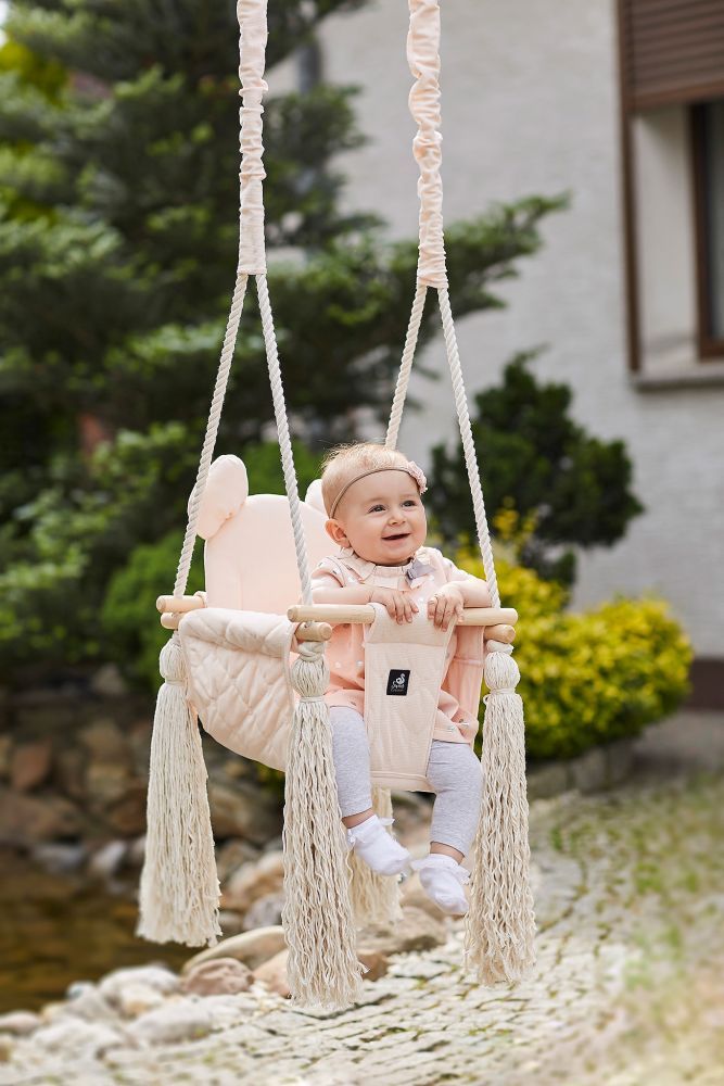 BabySteps Houpačka BabyStep Velvet Swing Navy 2018 - obrázek 2