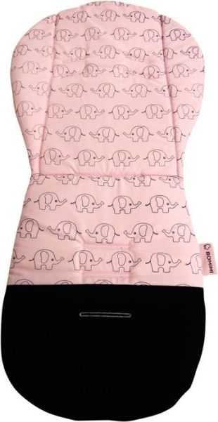 Podložka do kočárku Bomimi Ada Baby Pink Elephant 2018 - obrázek 1