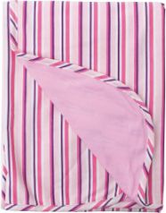 Baby Matex Ines deka 75x100 cm Růžová Proužky I-20 doprodej - obrázek 1