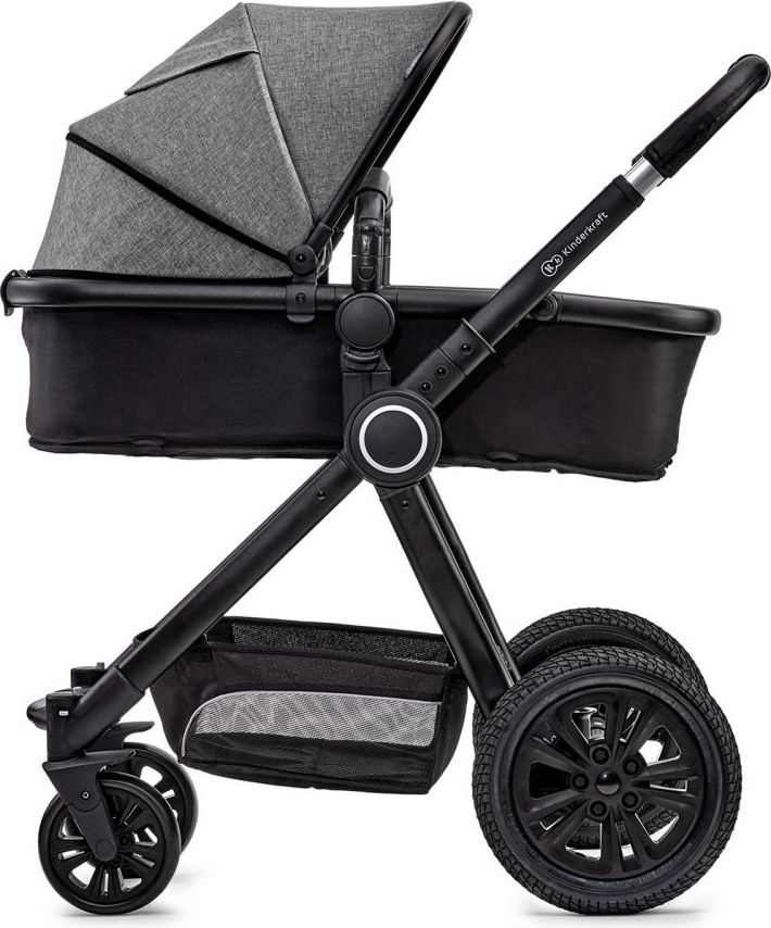 Kinderkraft Kombinovaný 2v1 VEO Black/Grey 2018 černý /šedý - obrázek 1