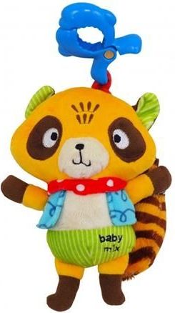 BabyMix Mýval plyšová hračka s hracím strojkem - obrázek 1