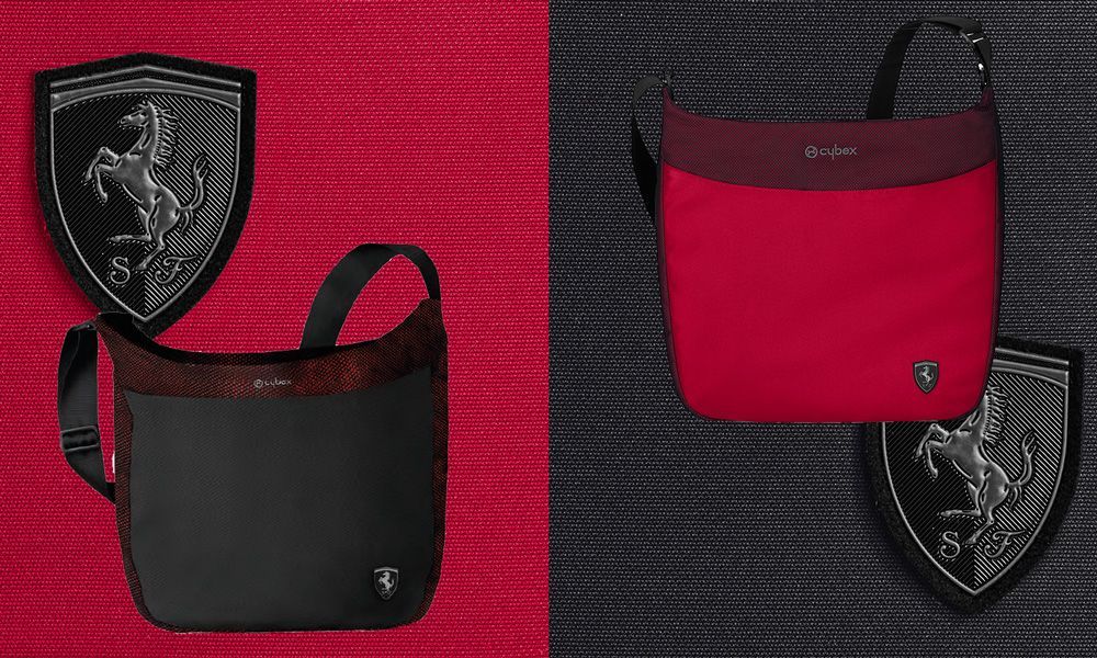 Taška na pleny Cybex Ferrari Victory Black 2020 - obrázek 1
