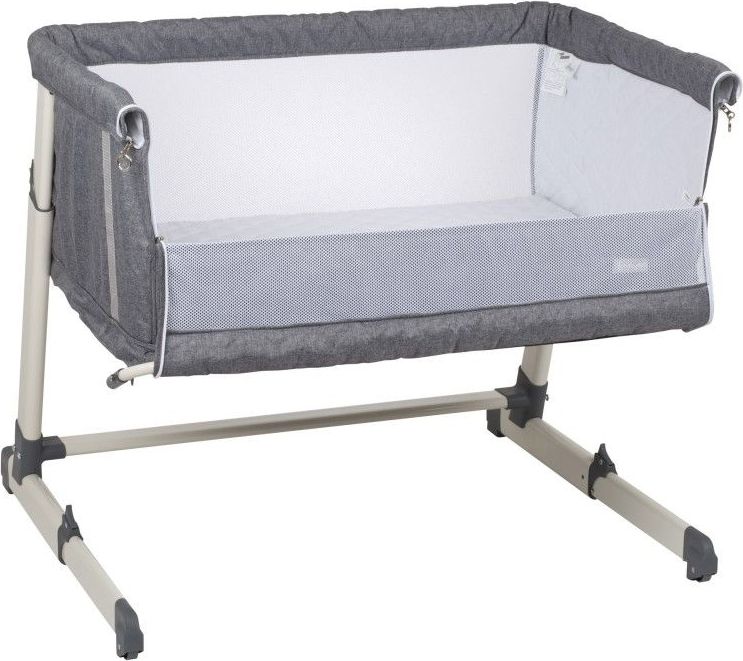 Přístavní postýlka/ohrádka BabyGo Together II Beige 2018 - obrázek 1