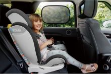 Sluneční clona do auta 2 ks Apramo Cling Shade Black - obrázek 2