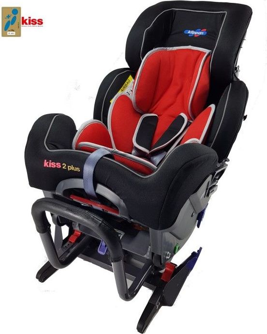 Autosedačka Klippan Kiss 2 Plus Black/Red 2019 - obrázek 1