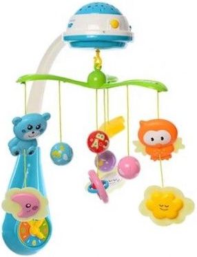 Kolotoč s projektorem BabyMix Blue Bears - obrázek 1