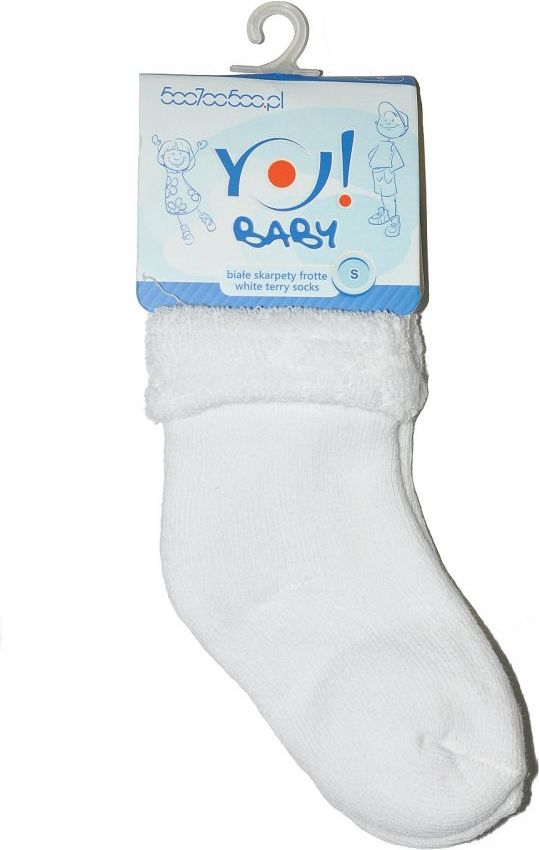 Froté ponožky Yo White 19/20 - obrázek 1