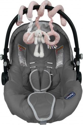 Plyšová spirála zajíčci Little Dutch Pink 2019 - obrázek 1