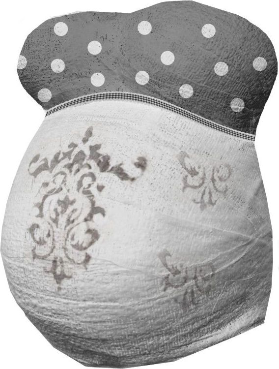 Sada pro otisk Happy Hands Belly Kit - obrázek 1