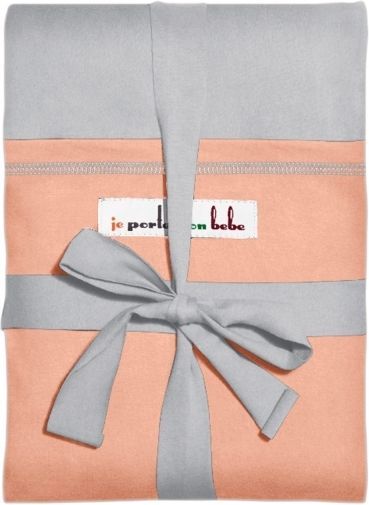 Je Porte Mon Bebe Šátek na nošení dětí Original Light Grey / Sunny Nude 2019 - obrázek 1