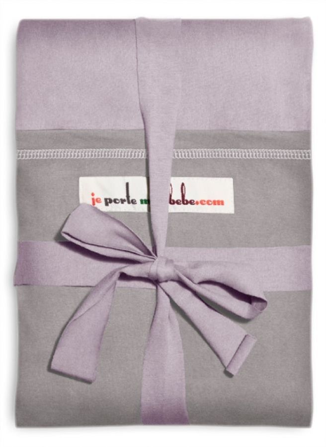 Je Porte Mon Bebe Šátek na nošení dětí Original Lavender / Light Grey 2019 - obrázek 1