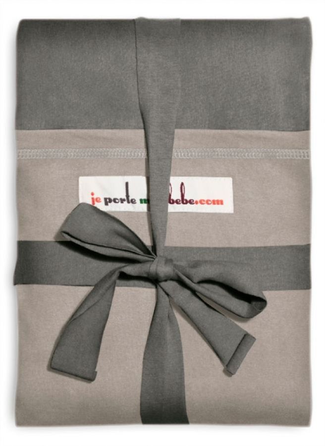 Je Porte Mon Bebe Šátek na nošení dětí Original Elephant / Light Grey 2019 - obrázek 1