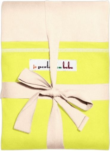 Je Porte Mon Bebe Šátek na nošení dětí Original Cream / Lemon 2019 - obrázek 1