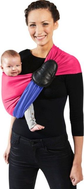 Je Porte Mon Bebe Šátek na nošení dětí bez uzlu Little Baby Wrap Without a Knot - obrázek 1