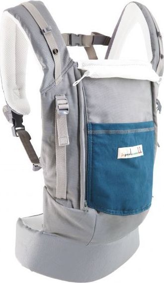 Je Porte Mon Bebe Ergonomický nosič Physio Carrier Elephant / Elephant / Peacock Blue 2019 - obrázek 1