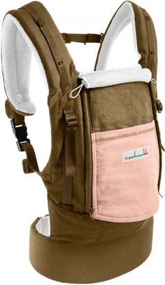 Je Porte Mon Bebe Ergonomický nosič Physio Carrier Safari / Safari / Pink 2019 - obrázek 1