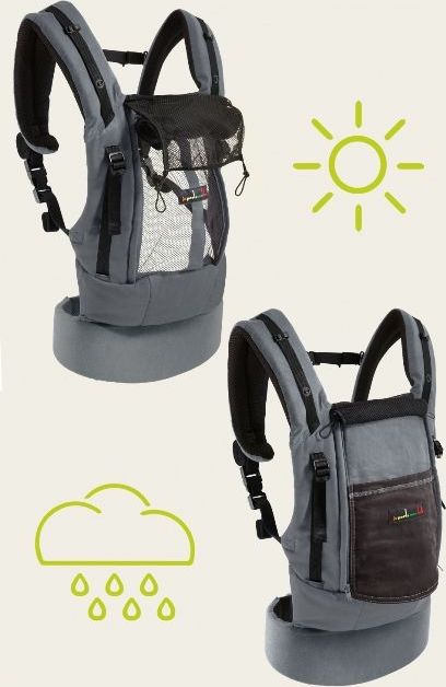 Je Porte Mon Bebe Ergonomický nosič Physio Carrier Elephant / Elephant / Dark Coffee 2019 - obrázek 1