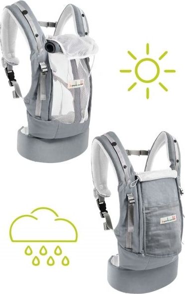 Je Porte Mon Bebe Ergonomický nosič Physio Carrier Elephant / Elephant / Elephant 2019 - obrázek 1