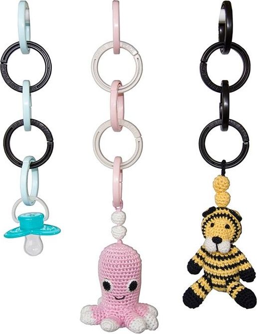 Kurtis Baby Peace Kroužek na uchycení Kurtis Pram rings Pink 2019 - obrázek 1