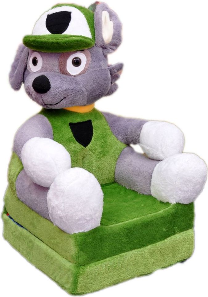 Dětské plyšové křesílko Smyk 2v1 Cavalier Dog - obrázek 1