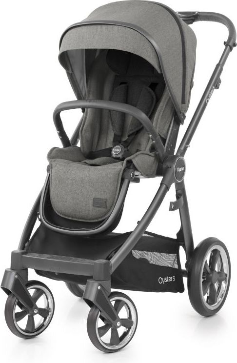 Sportovní kočárek BabyStyle Oyster 3 Mercury Grey 2019 - obrázek 1