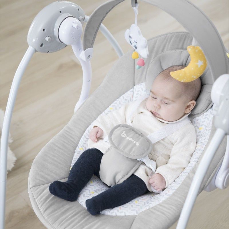 Houpací lehátko Badabulle Comfort Swing Candy 2019 - obrázek 1