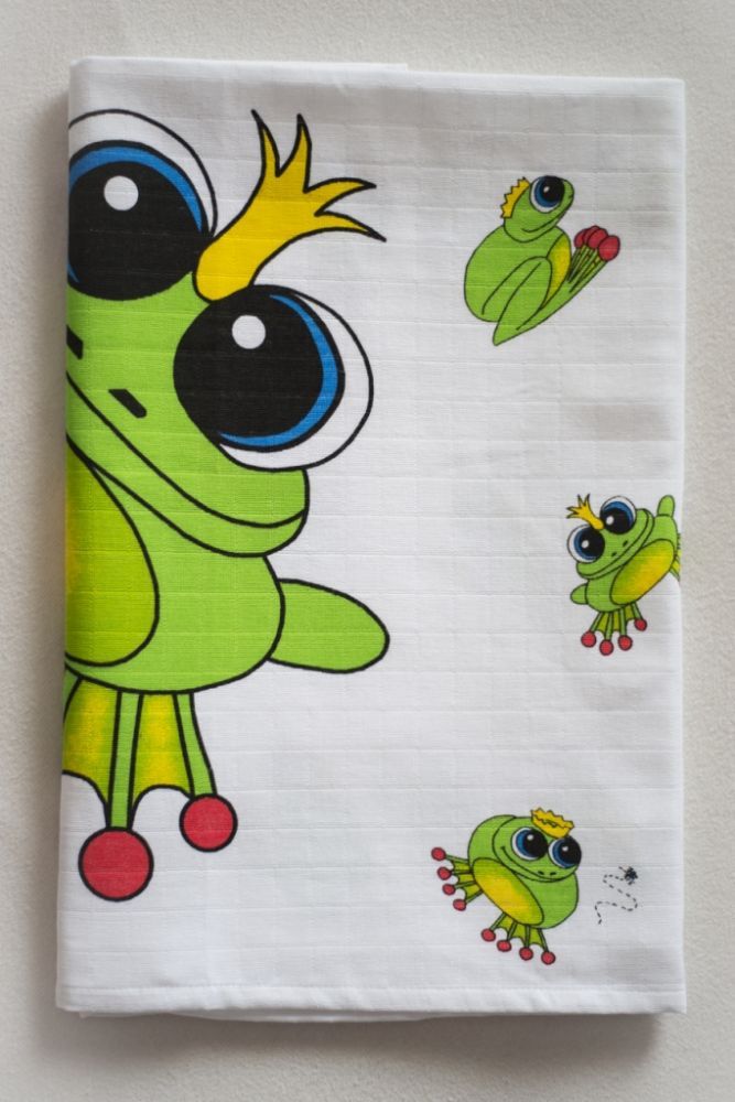 Libštat Osuška tetra 2 ks 90x100 cm Libštát Žabí Princ - obrázek 2