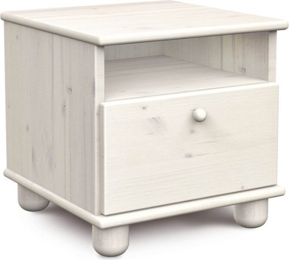 Noční stolek Faktum Tomi Glaze White - obrázek 1