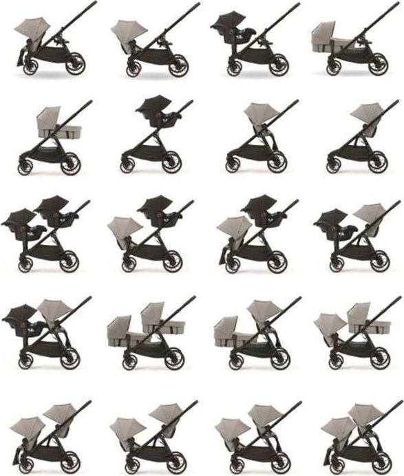 Sportovní kočárek Baby Jogger City Select Lux Slate 2019 - obrázek 2