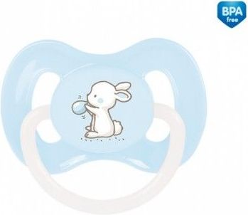 Silikonové symetrické šidítko Canpol Little Cutie Blue - obrázek 1