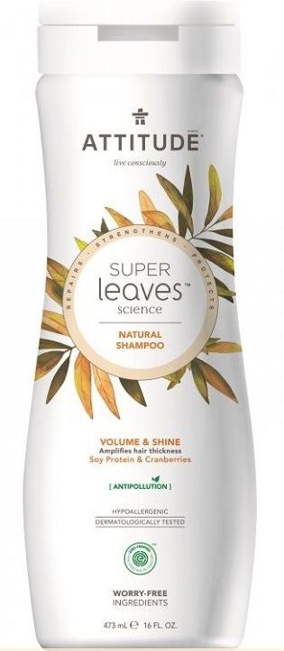 Přírodní šampón Attitude Super leaves rozjasňující pro normální a mastné vlasy 473 ml - obrázek 1