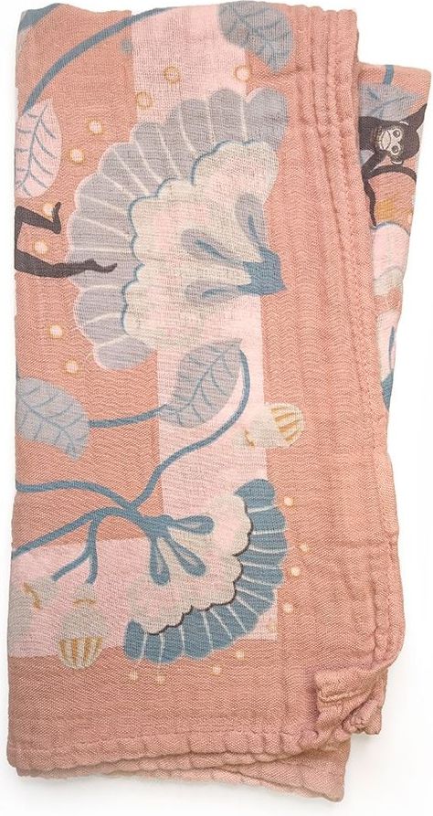 Elodie Details Dečka z bambusového mušelínu Faded Rose Bells 2019 - obrázek 1