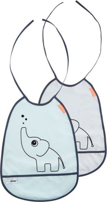 Set 2 ks bryndáčků Done By Deer Outgoing Elphee Grey/Blue 2019 - obrázek 1