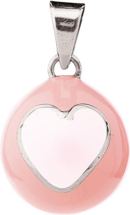 Babylonia Bola Pink With White Heart B-BOLA VK940 - obrázek 1