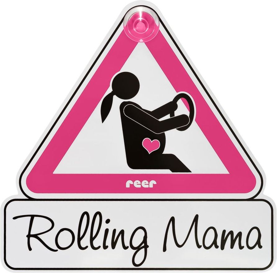 Značka do auta pro těhotné Reer MommyLine - obrázek 1