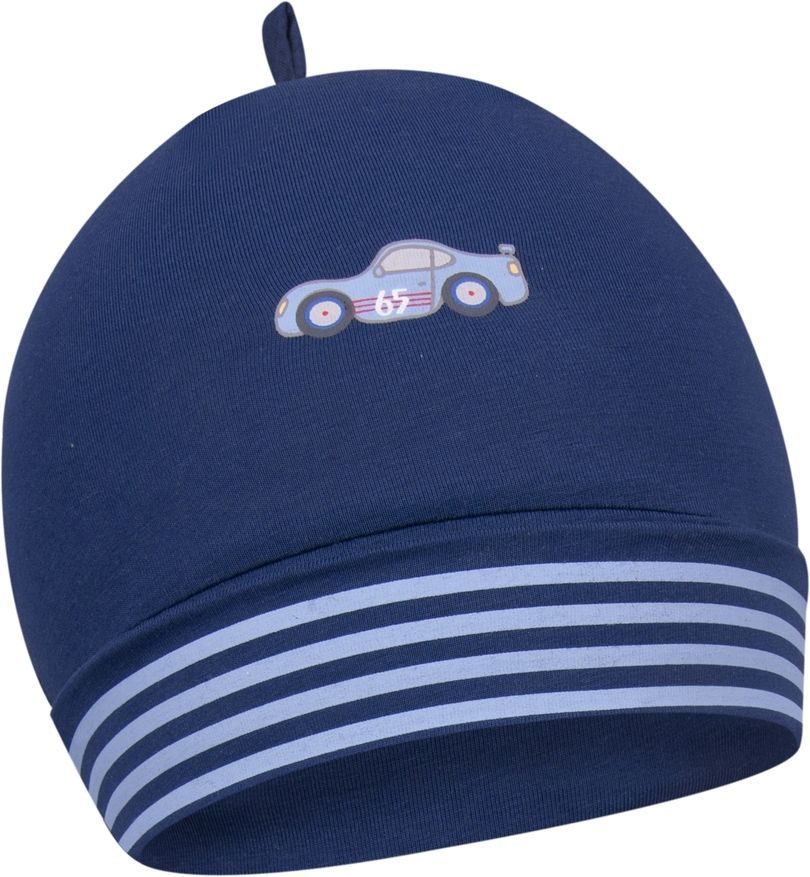 Čepička Yo Dark Blue Car - obrázek 1