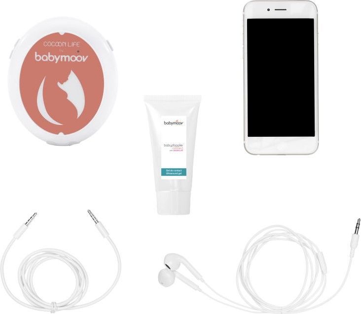 Zaznamenávač srdečního rytmu dítěte Babymoov BabyDoppler Cocoon - obrázek 2