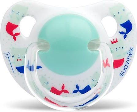 Anatomické šidítko 6m+ latex Suavinex MOŘSKÁ PANNA - obrázek 1