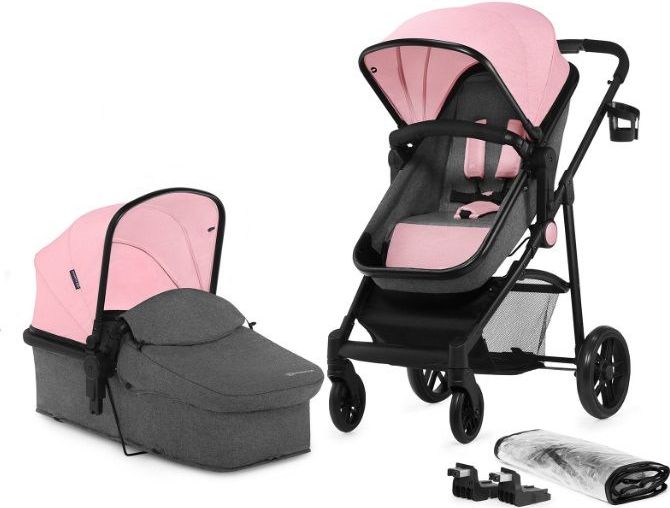 KINDERKRAFT Kočárek kombinovaný Juli 2v1 Pink 2019 - obrázek 1