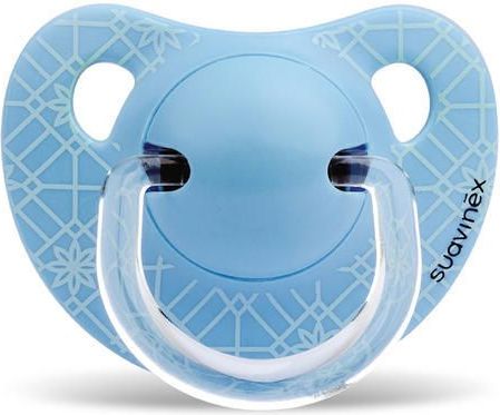 Anatomické šidítko 0-6m silikon Suavinex MODRÁ PANDA - obrázek 1