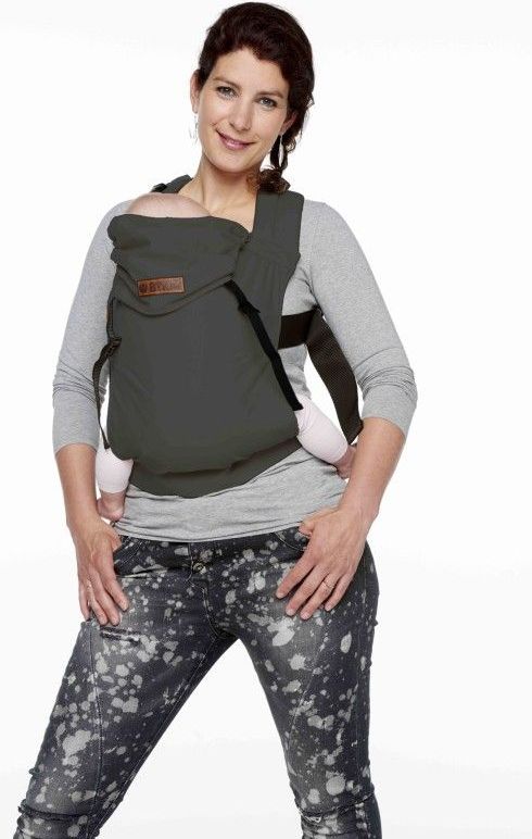 Dětské nosítko Bykay Click Carrier Velikost Baby Classic Black Denim 2019 - obrázek 1