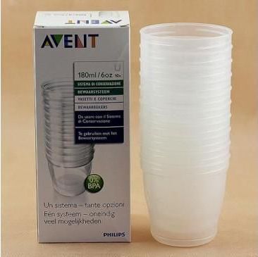 VIA pohárky 180 ml 10 ks Avent - obrázek 1