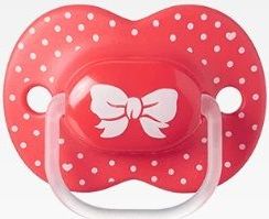 Silikonové šidítko 1 ks Tommee Tippee Little London Red - obrázek 1