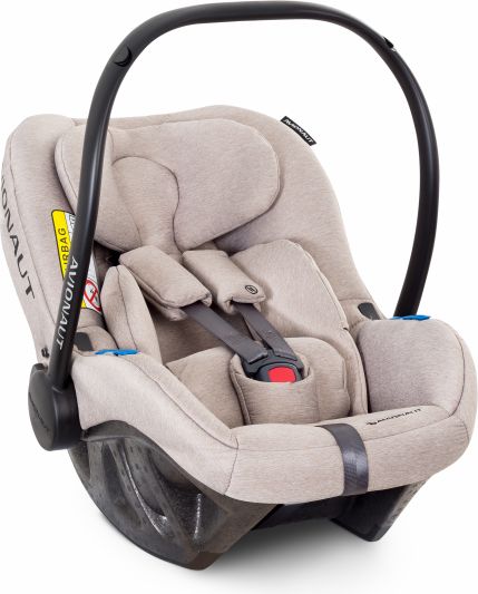 Avionaut Autosedačka PIXEL (45-86cm, 0-13kg) 2019 Beige Melange - obrázek 1