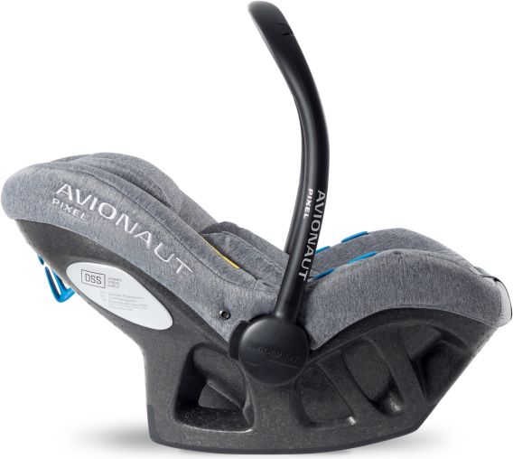 Avionaut Autosedačka PIXEL (45-86cm, 0-13kg) 2019 Gray Melange - obrázek 2