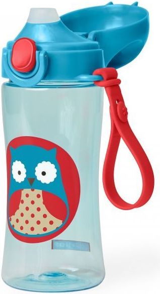 Sportovní láhev s uzávěrem 414 ml 3+ Skip Hop Zoo - obrázek 1