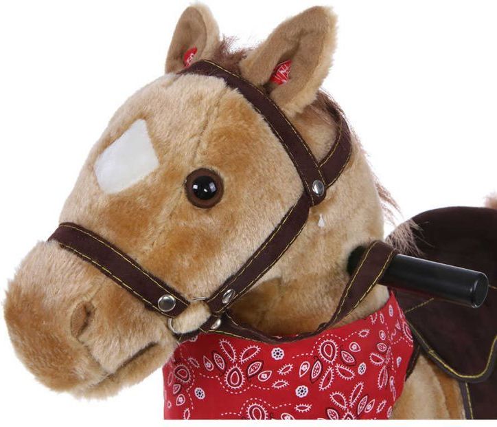 Eco Toys Houpací kůň s pojezdem EcoToys - obrázek 2
