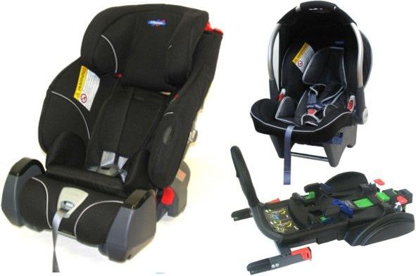Autosedačka Triofix Recline + Dinofix Klippan + Isofixová báze - obrázek 1