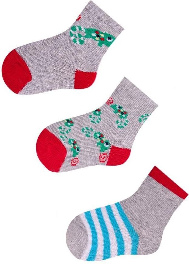 Bavlněné ponožky 3 ks Yo Chameleon 6-9 měsíců - obrázek 1