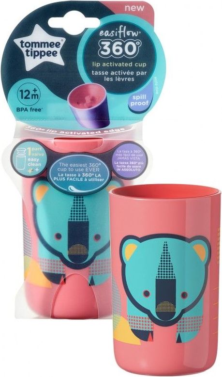 Hrníček 360° s ventilem 250ml Tommee Tippee Easifliow - obrázek 2